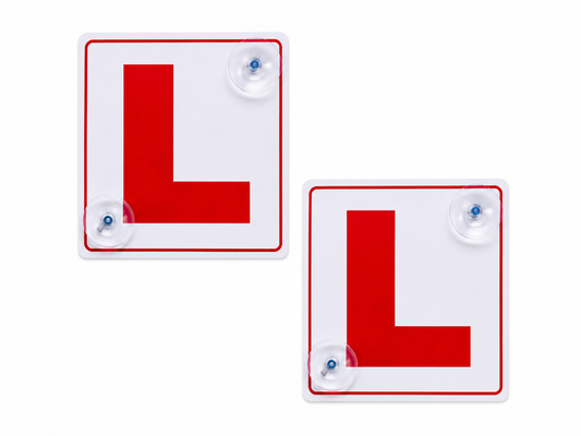 Learner Driver “L” Sign 2x